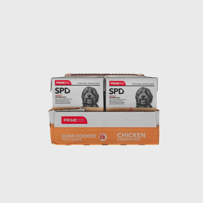 PRIME100 SPD Slow Cooked Chicken & Brown Rice 354g (12pk)