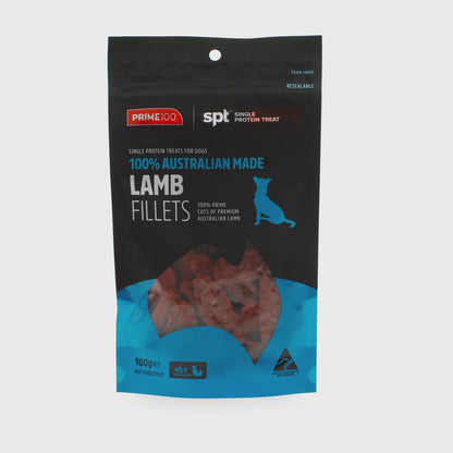 PRIME100 SPT Lamb Fillet Treats 100g