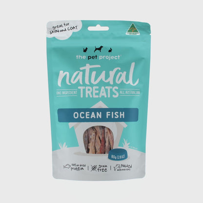 The Pet Project Ocean Fish Treats 80g