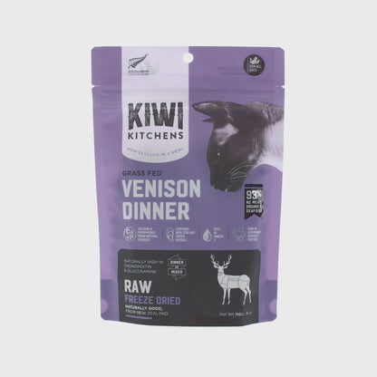 Kiwi Kitchens Freeze Dried Venison Cat Dinner