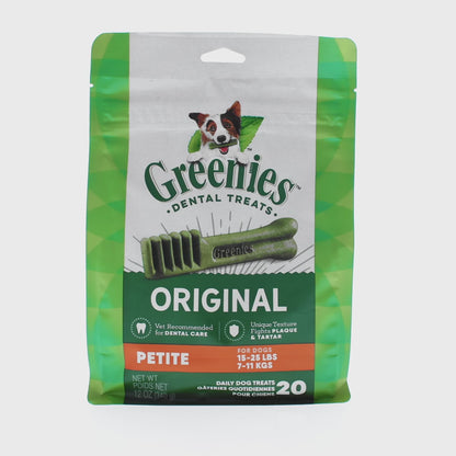 GREENIES Original Dental Chews Treat Pack Petite 340g