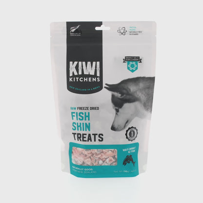 Kiwi Kitchens Freeze Dried Fish Skin Treats 110g