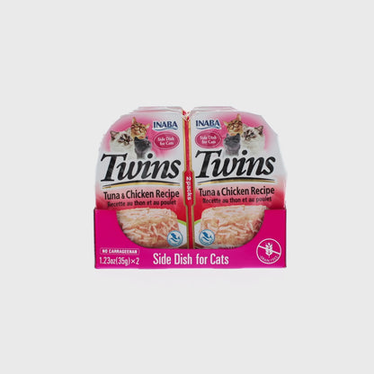 INABA Twins Tuna & Chicken 70g (6pk)