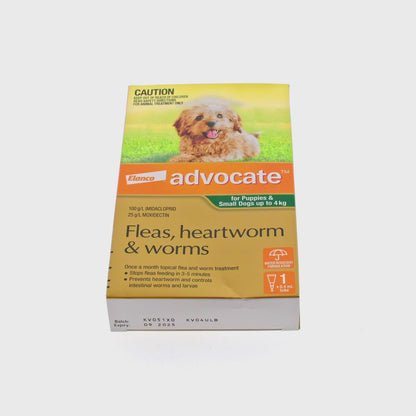 Advocate Dog Small 0-4kg Green