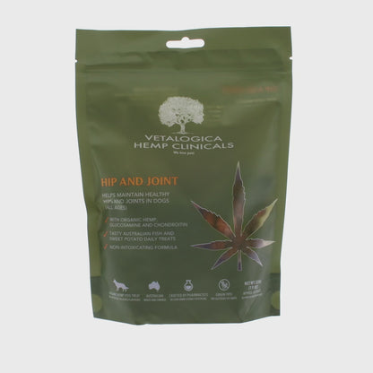 Vetalogica Hemp Clinicals Hip & Joint Dog Treats 225g