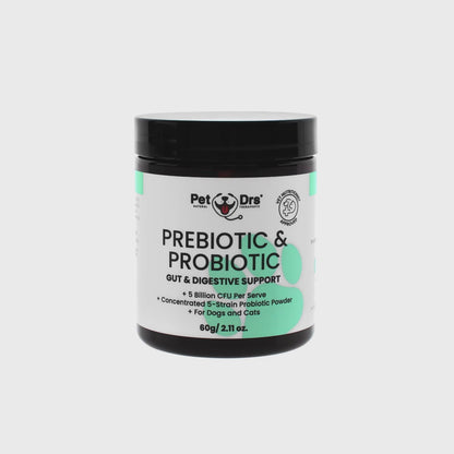 Pet Drs Prebiotic & Probiotic Gut & Digestive Support 60g