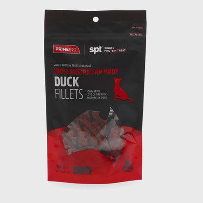 PRIME100 SPT Duck Fillet Treats 100g