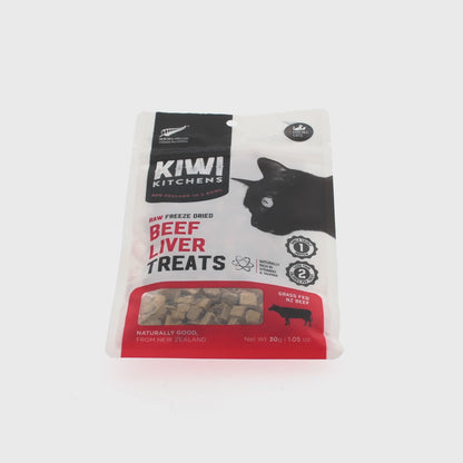 Kiwi Kitchens Freeze Dried Beef Training Treats 30g