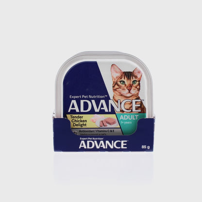 ADVANCE Cat Adult Tender Chicken Delight 85g (7pk)