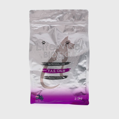 LifeWise Biotic F.A.S. Calm with Fish, Lamb, Rice, Oats, & Veg 2.5kg