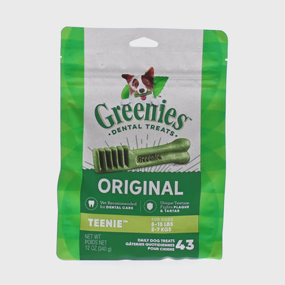 GREENIES Original Dental Chews Treat Pack Teenie 340g