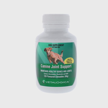 Vetalogica Canine Joint Support 90g (120 chews)