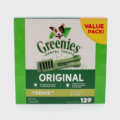 GREENIES Original Value Pack Dental Chews Teenie 1kg