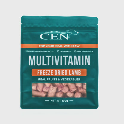 CEN Multivitamin Freeze-Dried Lamb 100g