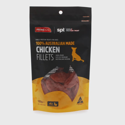 PRIME100 SPT Chicken Fillet Treats 100g